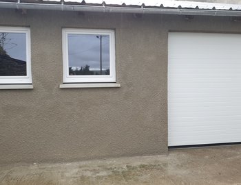 Porte de garage + Fenetres Pvc